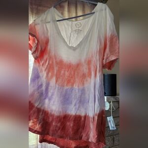 Womens vneck 24/7 tee